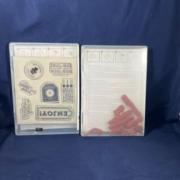 Stampin Up! Rubber Stamp Sets Lot Of 10 Sale-A-Bration Themes Crafting & Cardmak - Picture 7 of 13